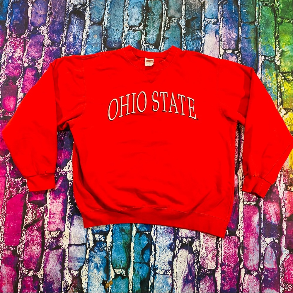 Vintage 90s Soffe Ohio State University Sweatshirt size Large